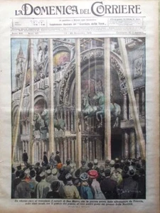 La Domenica del Corriere 30 Novembre 1919 Voronoff Elisir Giovinezza Diaz Nebbia - Picture 1 of 1