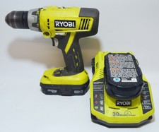 RYOBI 18-Volt ONE+ Cordless 1/2 in. Hammer Drill/Driver With Battery Charger