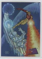 1997 Fleer Marvel vs WildStorm Battle Royale Refractors Iceman Burnout #79 00hi