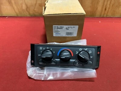 НОВЫЙ ИЗ СТАРЫХ ЗАПАСОВ 1997-1998 CHEVROLETVENTURE VAN ЭЛЕМЕНТЫ УПРАВЛЕНИЯ ОБОГРЕВАТЕЛЕМ 9364251 15-72538 - Изображение 1 из 2