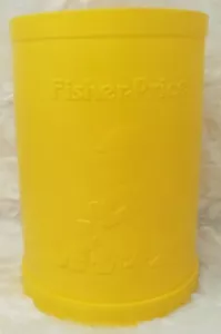 Vintage FISHER-PRICE Yellow #414 Canister 1977 - Picture 1 of 6