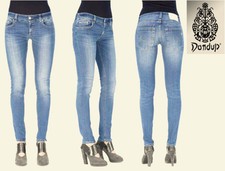 DONDUP P656 INES LOW RISE SKINNY SHISMA JEAN. MADE IN ITALY. NWT $225. SZ 26
