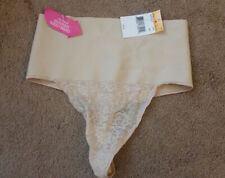 Maidenform Women's Tame Your Tummy Shaping Transparent/Nude Lace Size Small