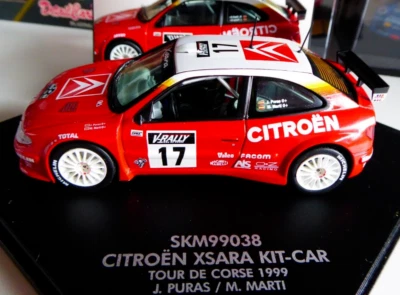 1/43 Vitesse - Skid Citroen Xsara Kit Car Historic F2 2nd Tour de Corse 1999 - Immagine 1 di 4