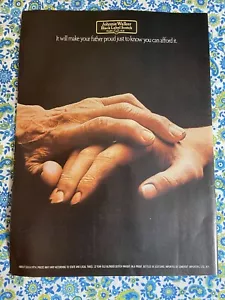Pubblicità Vintage 1971 Johnnie Walker Etichetta Nera Stampa Scozzese "Mani" Padre Orgoglioso - Foto 1 di 7