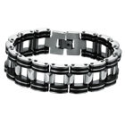 Men's Stainless Steel Link Chain Bracelet Wristband Jewelry