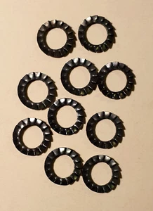 10 Fan Washers M10 - Picture 1 of 1