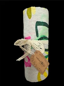Bunte böhmische Blumen Herzen Liebe Duschvorhang von Natural Life 72x72" NEU - Bild 1 von 7