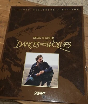 DANCES WITH WOLVES VHS Tapes Collectors  Edition Set Kevin Costner *1990* - Image 1 of 4