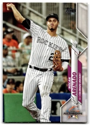 2020 Topps Update #U50 Nolan Arenado AS - Colorado Rockies - Image 1 of 2