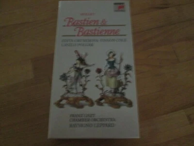 Mozart - Bastien & Bastienne - UK Sony Classical Cassette Boxset 1990 - Image 1 of 3