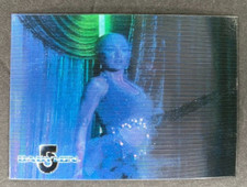 2002 Women of Babylon 5 In Motion Lenticular Fabiana Vdenio W16 Card NH D