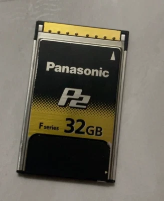 1 Pcs Origin Panasonic F Series 32GB P2 Memory Card AJ-P2E032FMC Made in Japan - Image 1 of 4