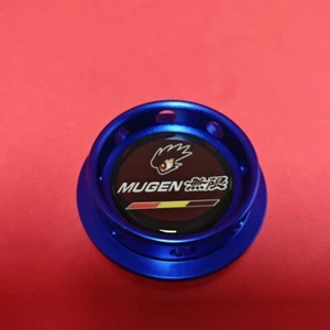 BLUE MUGEN FORGED ENGINE OIL FILLER CAP for CIVIC EP3 FN2 FK ACCORD S2000 TYPE S - Afbeelding 1 van 4
