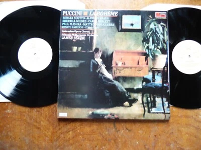 1980 DOUBLE LP PUCCINI -LA BOHEME-CFPD4708- AS NEW - Image 1 of 3