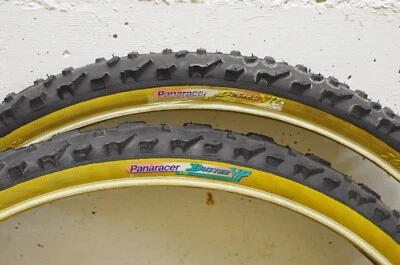 Vintage Panaracer Duster V Mountainbike tires 26x1.95 NOS Pair - Bild 1 von 3