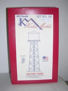 KORBER MODELS #128  69' Era 1930 Water Tank - Building Kit  1:87 - Picture 1 of 1