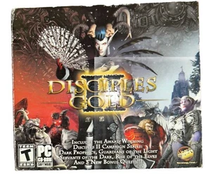 Vintage 2006 Disciples Gold II PC CD-Rom Games (4-Disc Set,Gold Edition) RARE - Picture 1 of 10