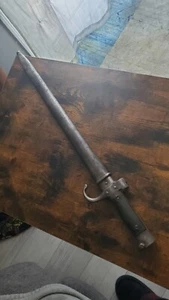 French M1892 bayonet with scabbard - Picture 1 of 8