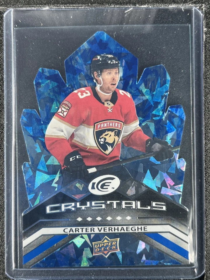 Verhaeghe, Carter - 2021-22 UD Ice - Crystals - Image 1 of 1