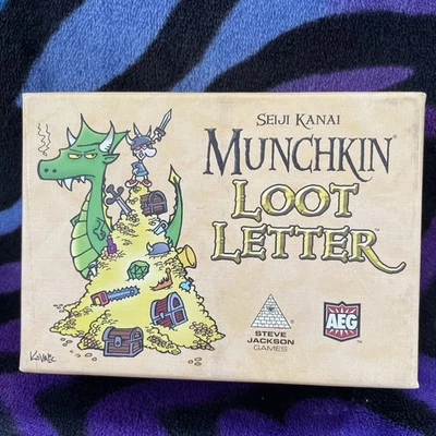 Munchkin Loot Letter A Game Of Risk Deduction And Luck AEG 2014 NEW - Image 1 of 3