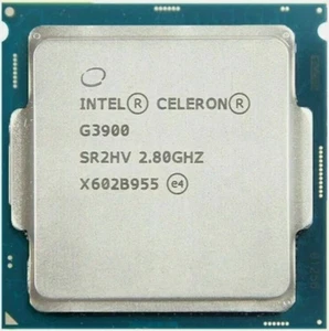 6Th Gen Intel Celeron G3900 LGA 1151 CPU Processor SR2HV Dual-Core 2.8GHz - Picture 1 of 2