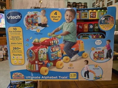 VTech Sit-to-Stand Ultimate Alphabet Train New - Image 1 of 3
