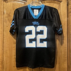 Christian McCaffrey Panthers NFL Team Apparel Youth Large 12-14 Home Jersey - Picture 1 of 8