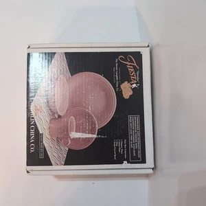 Fiestaware 4 Piece Place Setting Rose Pink Brand New In Box Never Unboxed - Picture 1 of 6