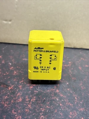 Tyco Electronics, Potter & Brumfield Relé 24V PN CUA-41-30010 RELÉ RETARDO DE TIEMPO Foto 1 de 4