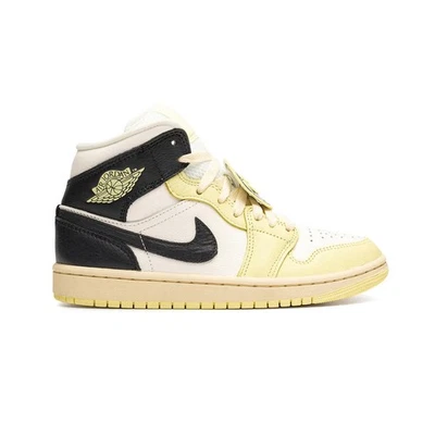 Air Jordan 1 Mid SE Fall League Women's HQ3008-130 Sail/Green/Anthracite SZ 7-15 - Image 1 of 4