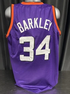 Individuelles unsigniertes Charles Barkley lila Trikot XL - Bild 1 von 1