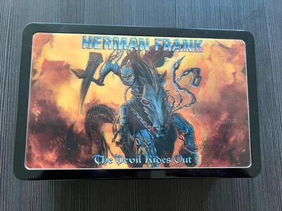 Herman Frank The Devil Rides Out Lim. Box-Set mit T-Shirt L CD wie Neu - Bild 1 von 3