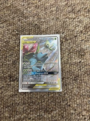 Celebi & Venusaur GX SM167 | Sun & Moon | Tag Team Alt Art | Pokemon Card | NM - Image 1 of 2
