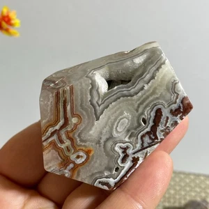 90g Natural Loco Ágata Mexicana Cristal Piedra Preciosa Áspera Espécimen Original - Imagen 1 de 10