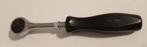SNAP ON TM741 - 1/4"DR., ROUND HEAD-HARD BLACK HANDLE, RATCHET, 6”LONG-USA-NICE - Picture 1 of 3