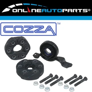 2 Tailshaft Couplings + Centre Bearing for Holden VX VY VZ V6 Manual Wagon & Ute - Picture 1 of 8