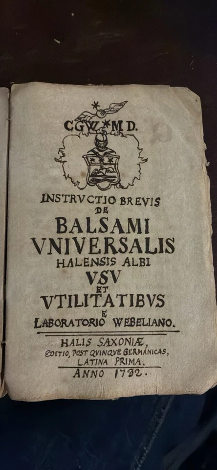 Medical Journal From 1782 With Medical Diagrams. Latin/ Greek/ German - Image 1 of 4