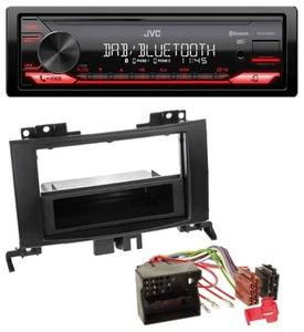 JVC DAB MP3 Bluetooth USB Autoradio für Mercedes Sprinter ab 06 Rubbertouch - Bild 1 von 7