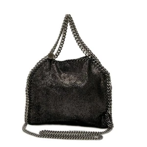 Auth stellamccartney Falabella 371223 Black Silver Fake Suede Hardware - Picture 1 of 10