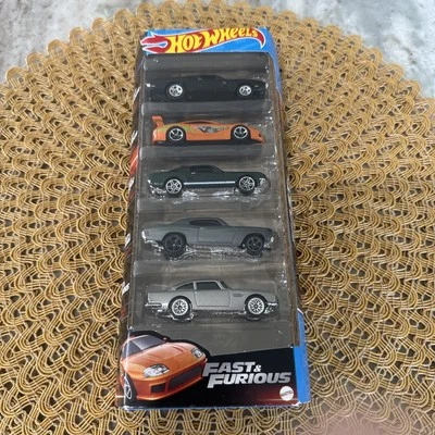 2023 Hot Wheels - Fast & Furious 5 Pack - Charger / Supra / Aston Martin - Image 1 of 4