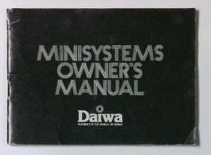 Vintage Daiwa Minisystems Minicast System Freshwater Fishing Tackle Booklet - Picture 1 of 1