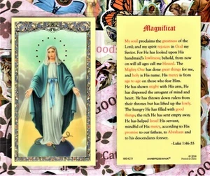 Magnificat - Laminated Holy Card 800-4233 - Picture 1 of 3