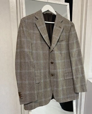 Hermosa Chaqueta Blazer Hombre Pal Zileri Sartoriale Lana/Cachemira Cuadros Talla 52 Foto 1 de 4