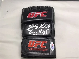 Guante Johny Bigg Rigg Hendricks Firmado UFC Autografiado PSA/ADN Certificado de Autenticidad 1A - Imagen 1 de 5