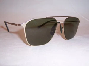 NUEVAS GAFAS DE SOL GIORGIO ARMANI AR6110 30022A ORO PÁLIDO/VERDE 58 MM AUTÉNTICAS 6110 - Imagen 1 de 7