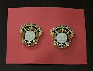 PAIR OF -  US Army INFORMATION SYSTEMS COMMAND - Picture 1 of 2