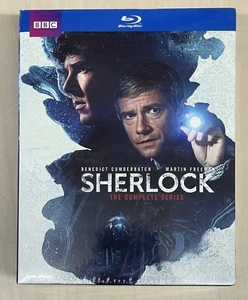 Sherlock Complete Series 1-4+The Abominable Bride(9 Blu-ray Disc Set) NEW - Picture 1 of 3