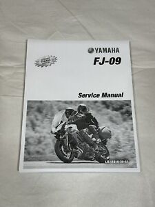 3 Hole Punched Official Service Work Shop Repair Manual 2017 Yamaha Fj-09 Fj09 (For: Yamaha)