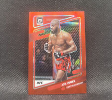 Jon Jones 188/199 Red PRIZM 2022 Panini Donruss Optic UFC #65 RARE CARD